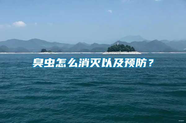 臭蟲怎么消滅以及預(yù)防？