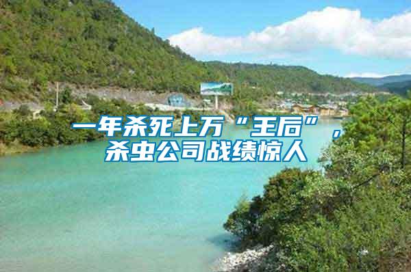 一年殺死上萬“王后”，殺蟲公司戰績驚人