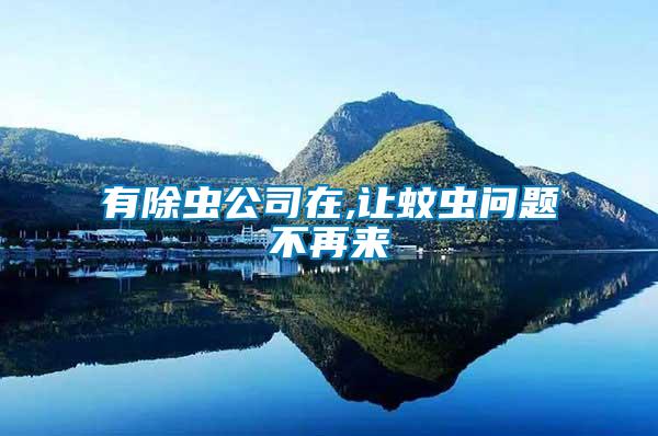 有除蟲公司在,讓蚊蟲問(wèn)題不再來(lái)