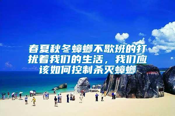 春夏秋冬蟑螂不歇班的打擾著我們的生活，我們應該如何控制殺滅蟑螂