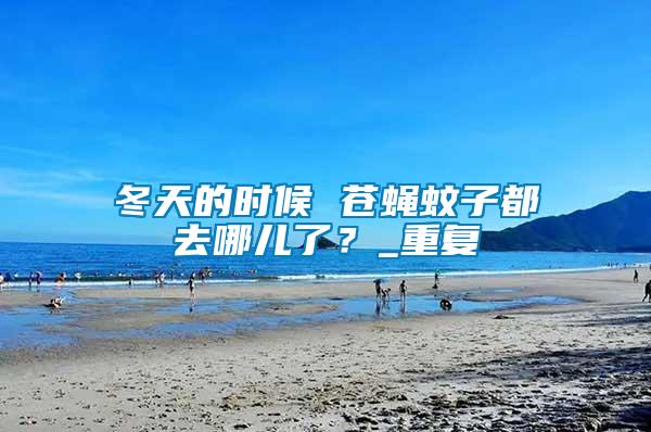 冬天的時候 蒼蠅蚊子都去哪兒了？_重復