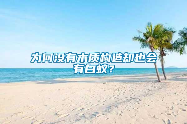 為何沒有木質(zhì)構(gòu)造卻也會(huì)有白蟻？