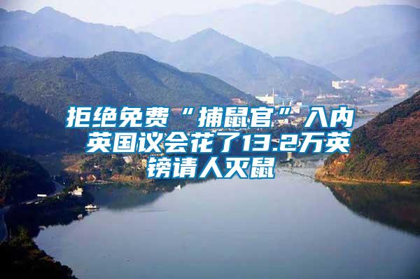 拒絕免費(fèi)“捕鼠官”入內(nèi) 英國議會花了13.2萬英鎊請人滅鼠