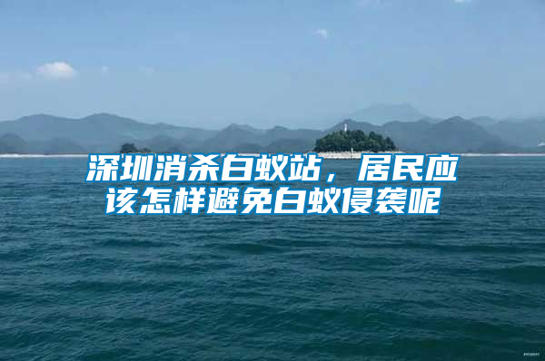 深圳消殺白蟻站，居民應該怎樣避免白蟻侵襲呢