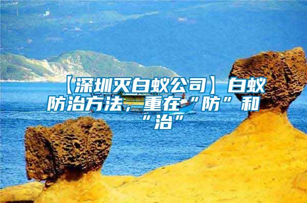 【深圳滅白蟻公司】白蟻防治方法，重在“防”和“治”